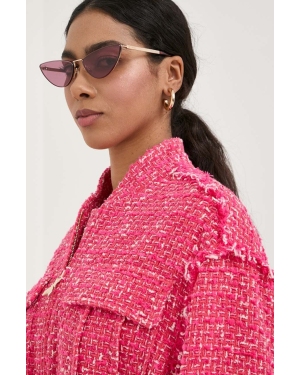 Etro okulary przeciwsłoneczne damskie kolor różowy ETRO 0035/S