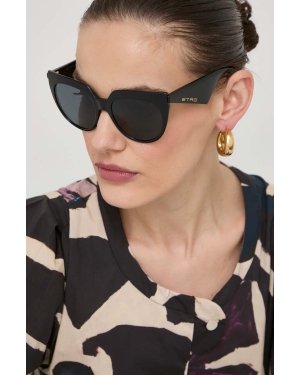 Etro okulary przeciwsłoneczne damskie kolor czarny ETRO 0003/S