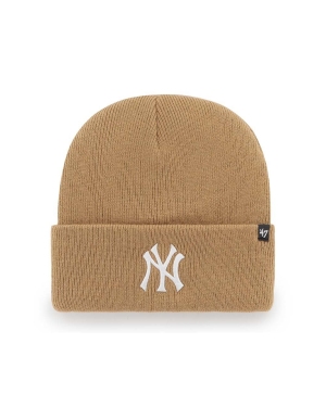47 brand czapka MLB New York Yankees kolor pomarańczowy