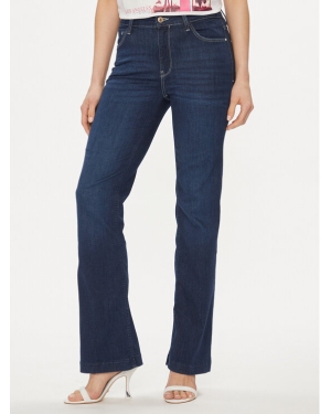 Guess Jeansy W4RA58 D5901 Granatowy Bootcut Fit