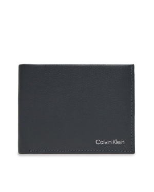 Calvin Klein Duży Portfel Męski Warmth Bifold 5Cc W/ Coin L K50K507896 Szary