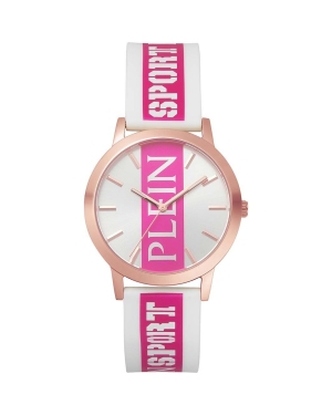 PLEIN SPORT zegarek damski kolor różowy