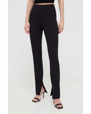 Marciano Guess spodnie DALLAS damskie kolor czarny proste high waist 4GGB10 7070A
