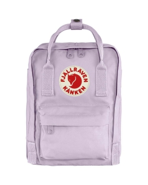 Fjallraven plecak dziecięcy Kanken Mini kolor fioletowy mały z aplikacją