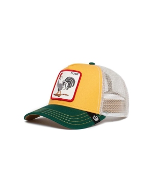 Goorin Bros czapka Gold Ghoti kolor żółty z aplikacją 101-0007
