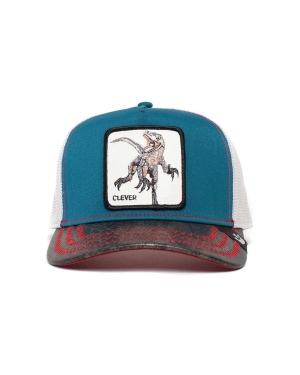 Goorin Bros czapka kolor niebieski z aplikacją
