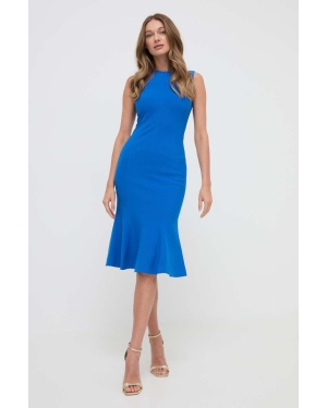 Marciano Guess sukienka ALBA kolor niebieski mini dopasowana 4GGK33 6869Z