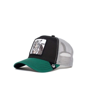 Goorin Bros czapka kolor zielony z aplikacją