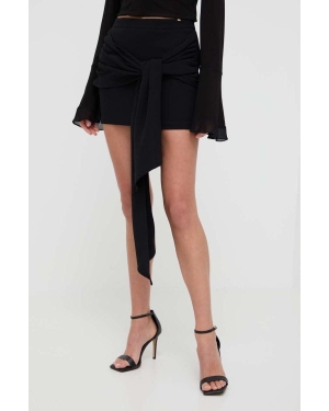 Elisabetta Franchi spódnica kolor czarny mini ołówkowa GO03642E2