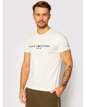 Tommy Hilfiger T-Shirt Core Logo Tee MW0MW11465 Biały Regular Fit