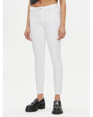Calvin Klein Jeans Jeansy J20J222778 Biały Skinny Fit