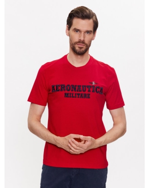 Aeronautica Militare T-Shirt 231TS2077J538 Czerwony Regular Fit