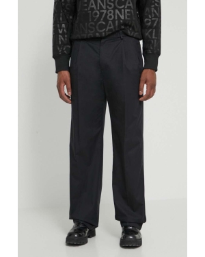 Calvin Klein spodnie męskie kolor czarny w fasonie chinos K10K112950