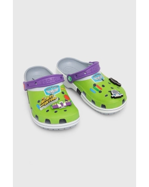 Crocs klapki Toy Story Buzz Classic Clog damskie kolor zielony 209545
