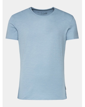 Sisley T-Shirt 3WF0S101K Niebieski Regular Fit