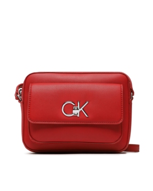 Calvin Klein Torebka Re-Lock Camera Bag With Flap K60K609114 Czerwony