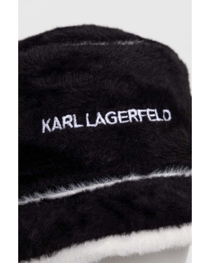 Karl Lagerfeld kapelusz kolor czarny