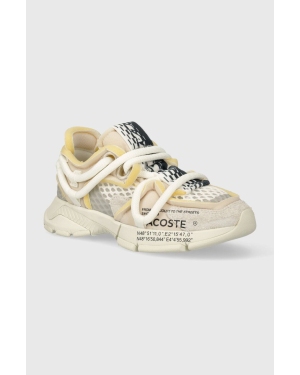 Lacoste sneakersy L003 Active Runway Textile kolor beżowy 47SFA0098