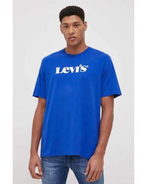 Levi's T-shirt bawełniany gładki