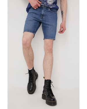 Levi's szorty jeansowe męskie kolor granatowy