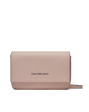 Calvin Klein Jeans Torebka Sculpted Wallet Ph Cb19 Mono K60K611543 Różowy