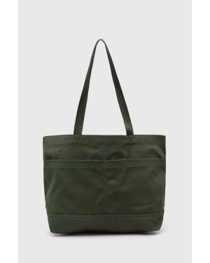 Levi's torba bawełniana kolor zielony