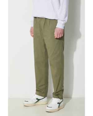 New Balance spodnie męskie kolor zielony proste