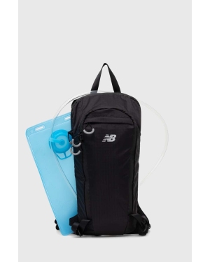 New Balance plecak z bukłakiem kolor czarny mały gładki LAB23115BK