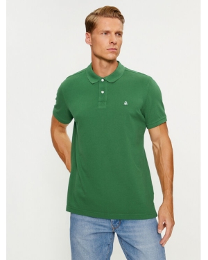 United Colors Of Benetton Polo 3089J3179 Zielony Regular Fit
