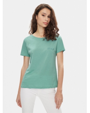Liu Jo T-Shirt MA4395 J6308 Zielony Regular Fit