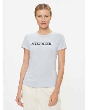 Tommy Hilfiger T-Shirt WW0WW38872 Niebieski Slim Fit