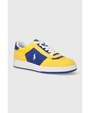 Polo Ralph Lauren sneakersy Polo Crt Spt kolor żółty 809931572004