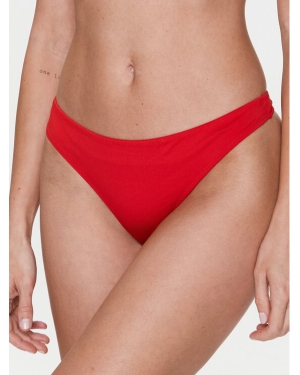 Calvin Klein Swimwear Dół od bikini KW0KW02064 Czerwony