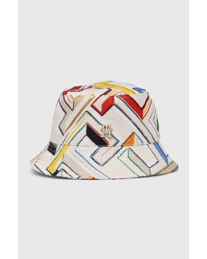 Tommy Hilfiger kapelusz kolor beżowy AW0AW16039
