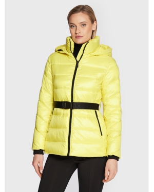 Calvin Klein Kurtka puchowa Essential Belted K20K204698 Żółty Regular Fit