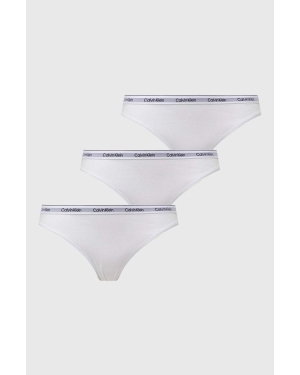 Calvin Klein Underwear figi 3-pack kolor biały