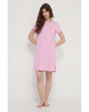 Lauren Ralph Lauren koszula nocna damska kolor różowy ILN32320