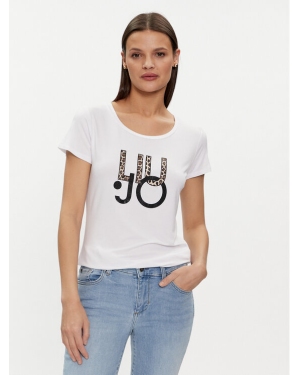 Liu Jo T-Shirt VA4227 JS360 Biały Regular Fit