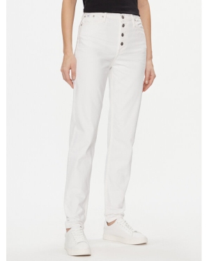 Calvin Klein Jeans Jeansy J20J222765 Biały Mom Fit