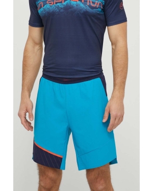 LA Sportiva szorty outdoorowe Comp kolor niebieski F44614643