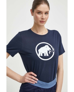 Mammut t-shirt sportowy Mammut Core kolor granatowy