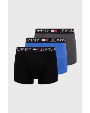 Tommy Jeans bokserki 3-pack męskie kolor czarny UM0UM03159