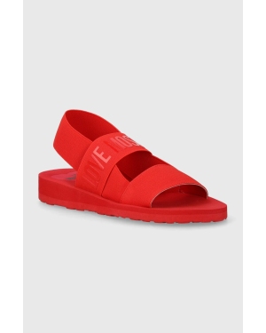 Love Moschino sandały damskie kolor czerwony JA16033G0IJN7500