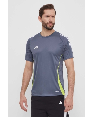 adidas Performance t-shirt treningowy TIRO 24 kolor szary wzorzysty IV6951