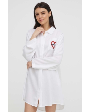 HUGO koszula piżamowa damska kolor biały 50508740