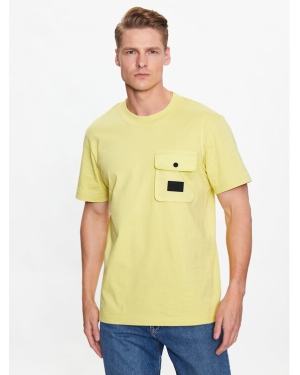 Calvin Klein Jeans T-Shirt J30J323807 Żółty Regular Fit