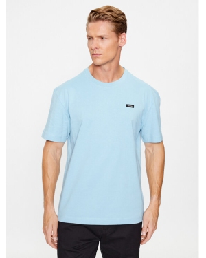 Calvin Klein T-Shirt K10K110669 Niebieski Regular Fit
