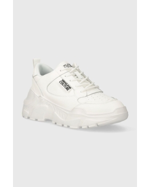Versace Jeans Couture sneakersy skórzane Speedtrack kolor biały 76VA3SC2 ZPA46 003