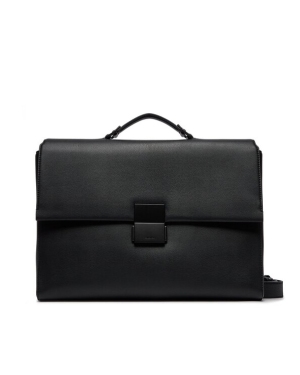 Calvin Klein Torba na laptopa Iconic Plaque Laptop Bag K50K511651 Czarny