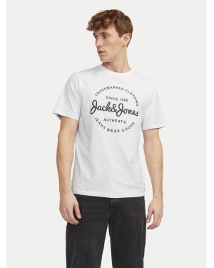 Jack&Jones T-Shirt Forest 12247972 Biały Standard Fit